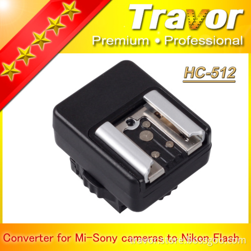 Travor Camera Hot Shoe Converter for Nikon Camera Flash (WT)